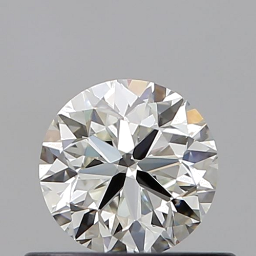 0.5 carat J-VVS2 Very Good cut Natūralus Round Deimantas (1)