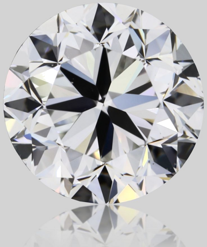 1.01 carat G-VS2 GD cut Natūralus Round Deimantas (1)