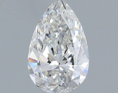 0.5 carat G-VS1 Natūralus Pear Deimantas (1)