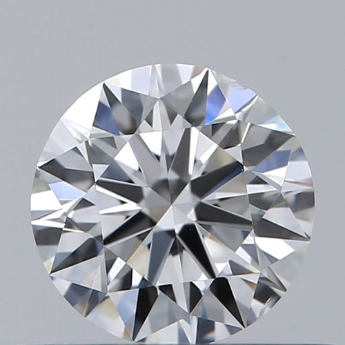 0.5 carat F-SI1 Excellent cut Natūralus Round Deimantas (1)