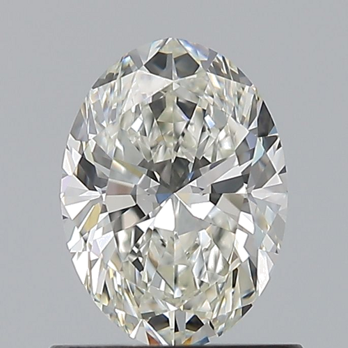 0.81 carat H-VVS2 Natūralus Oval Deimantas (1)