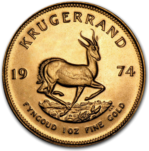 1 oz Krugerrand South Africa Gold coin (Mix year) (4)
