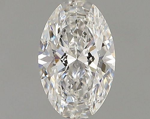 0.5 carat F-SI1 Natūralus Oval Deimantas (1)