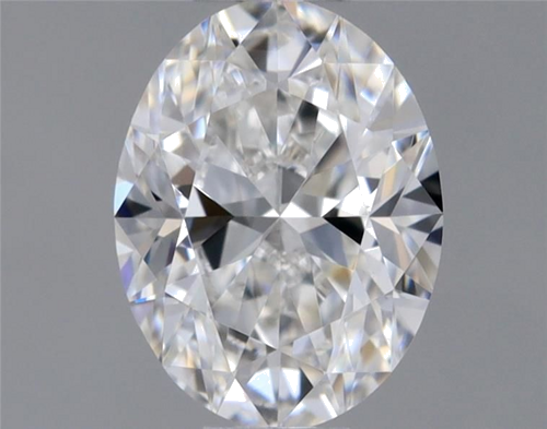 0.4 carat F-VVS1 Natūralus Oval Deimantas (1)
