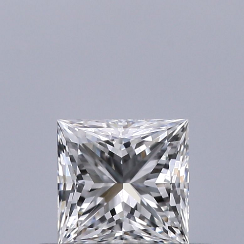 0.41 carat F-VVS2 Natūralus Princess Deimantas (1)