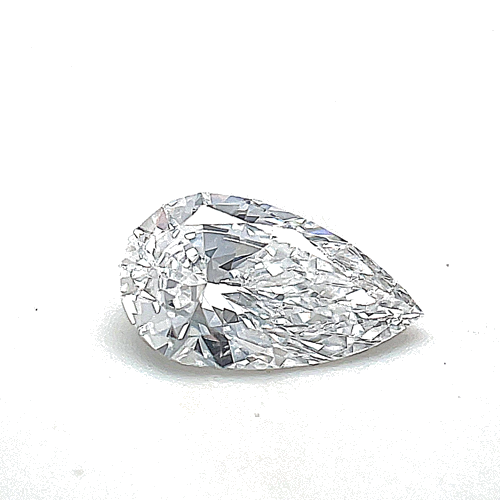 0.6 carat D-IF Natūralus Pear Deimantas (1)