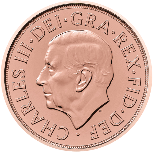 Sovereigns Piemiņa Čārlzs III 2022 zelta monēta (2)