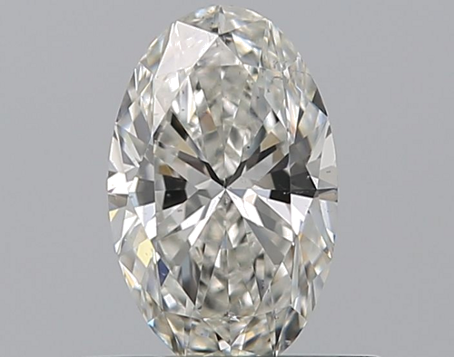 0.56 carat G-SI1 Natūralus Oval Deimantas (1)
