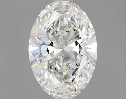 1.3 carat G-SI2 Natūralus Oval Deimantas (1)