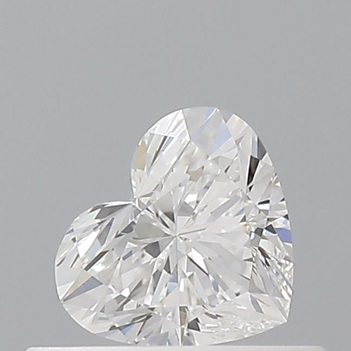 0.33 carat F-VVS1 Natūralus Heart Deimantas (1)