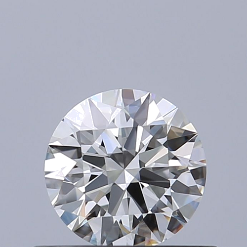 0.5 carat F-VVS1 Excellent cut Natūralus Round Deimantas (1)