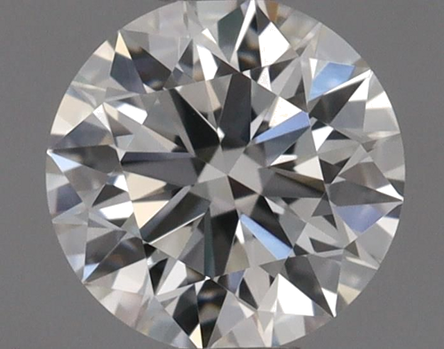 0.44 carat H-VVS2 Excellent cut Natūralus Round Deimantas (1)