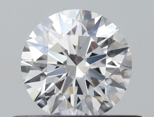 0.43 carat F-VVS2 Excellent cut Natūralus Round Deimantas (1)