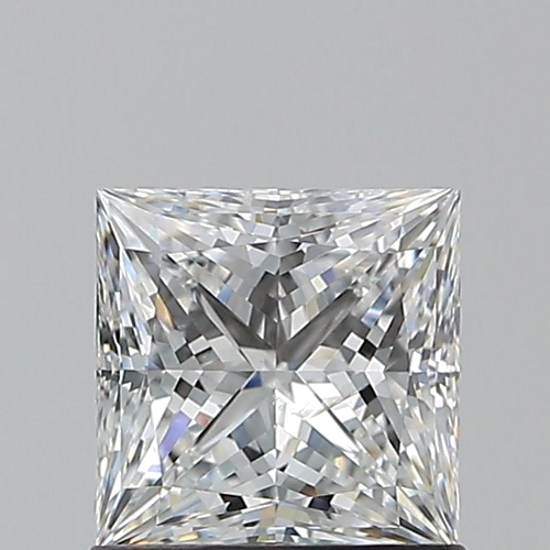 1.02 carat D-SI2 Natūralus Princess Deimantas (1)