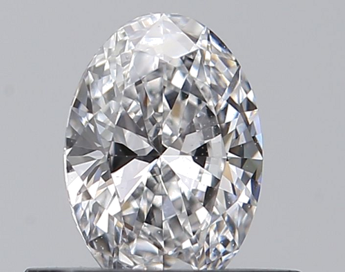 0.42 carat D-VVS1 Natūralus Oval Deimantas (1)