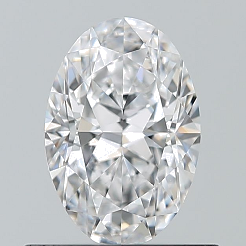 0.61 carat D-VS1 Natūralus Oval Deimantas (1)