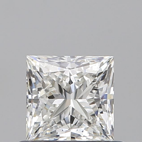 0.67 carat H-VVS1 Natūralus Princess Deimantas (1)