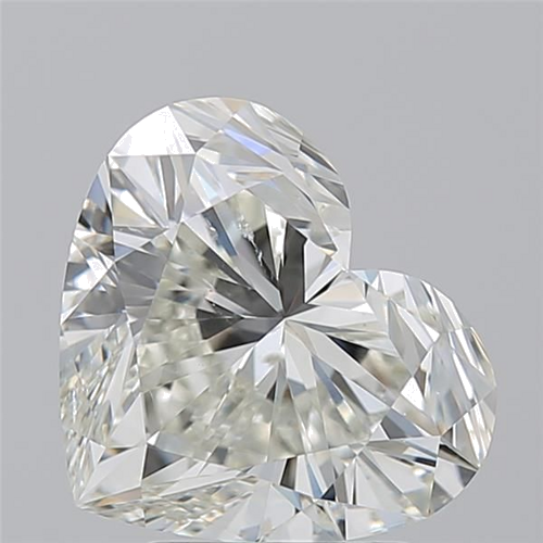 3.01 carat K-SI1 Natūralus Heart Deimantas (1)