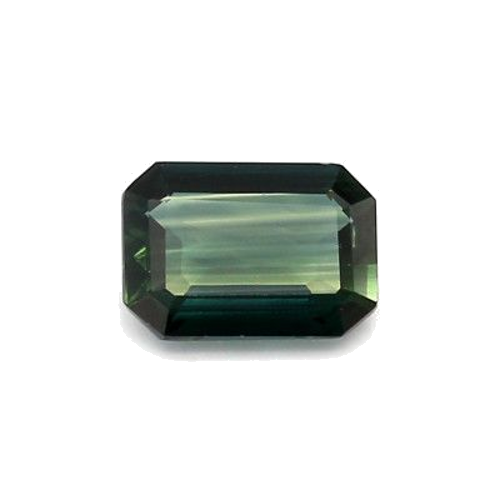 0.92 carat GREEN STEP cut Octagonal Safyras (1)