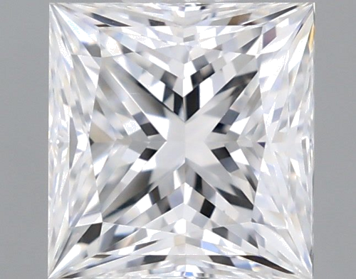 1.5 carat D-SI2 Natūralus Princess Deimantas (1)