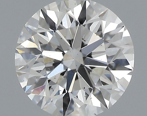 0.44 carat G-SI1 Excellent cut Natūralus Round Deimantas (1)
