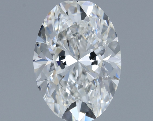 0.61 carat G-VVS2 Natūralus Oval Deimantas (1)
