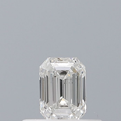 0.28 carat F-SI1 Natūralus Emerald Deimantas (1)