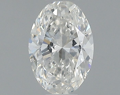 0.5 carat G-SI1 Natūralus Oval Deimantas (1)