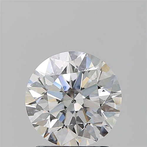 1.72 carat E-SI2 Excellent cut Natūralus Round Deimantas (1)