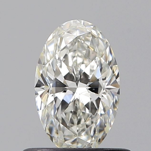 0.51 carat H-VS2 Natūralus Oval Deimantas (1)