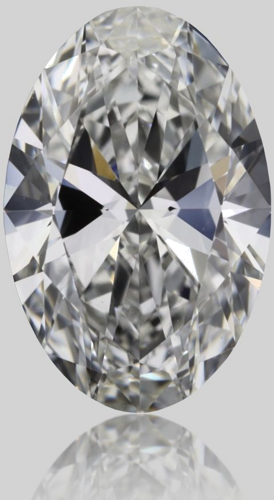 0.56 carat G-IF Natūralus Oval Deimantas (1)