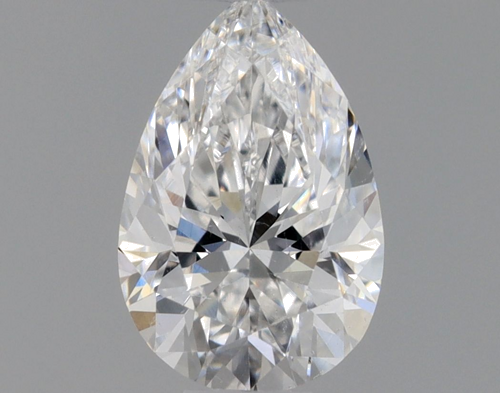 0.38 carat E-SI1 Natūralus Pear Deimantas (1)