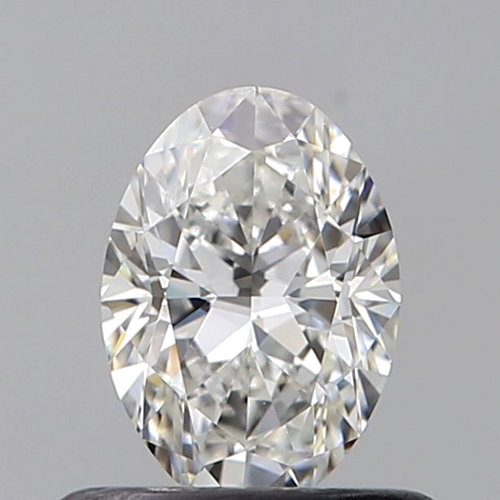 0.5 carat F-VS1 Natūralus Oval Deimantas (1)