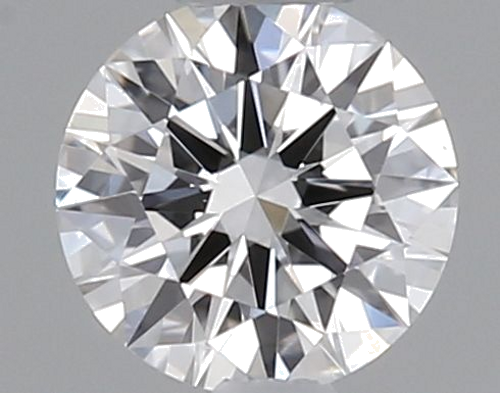 0.21 carat D-VVS2 Excellent cut Natūralus Round Deimantas (1)