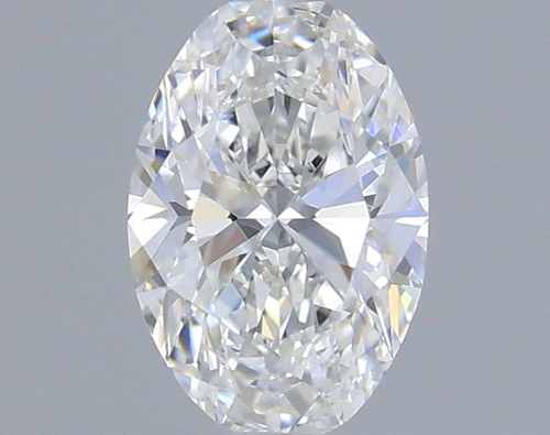0.4 carat F-VVS1 Natūralus Oval Deimantas (1)