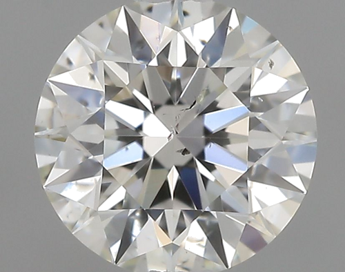 0.5 carat I-SI2 Excellent cut Natūralus Round Deimantas (1)