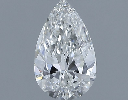 0.38 carat G-VS1 Natūralus Pear Deimantas (1)