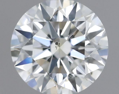 0.35 carat G-SI2 Excellent cut Natūralus Round Deimantas (1)