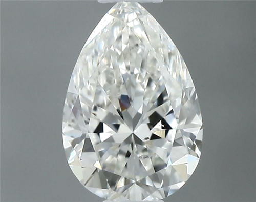 0.4 carat G-SI1 Natūralus Pear Deimantas (1)