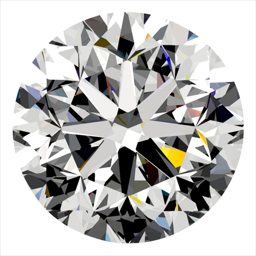 0.3 carat G-VS1 GD cut Natūralus Round Deimantas (1)