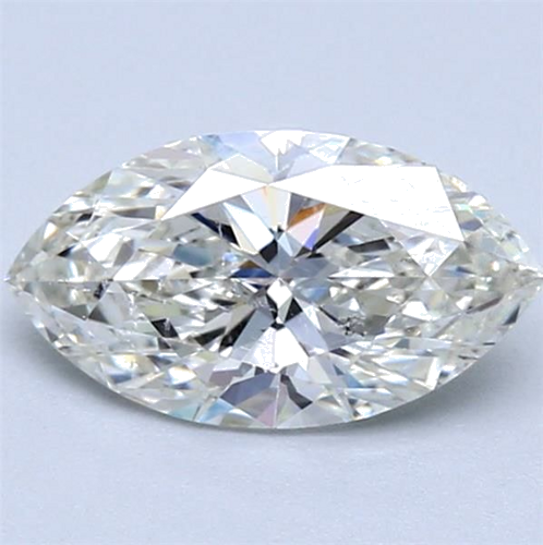 1.01 carat J-SI2 Natūralus Marquise Deimantas (1)