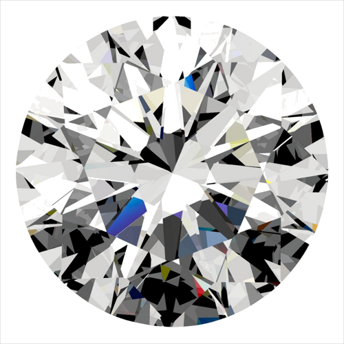 0.3 carat H-VS1 Excellent cut Natūralus Round Deimantas (1)