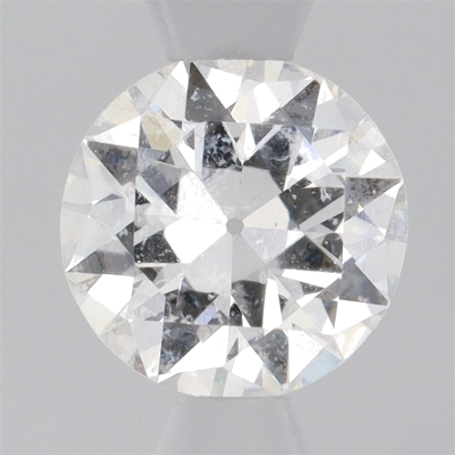 0.61 carat H-VS2 GD cut Natūralus Round Deimantas (1)