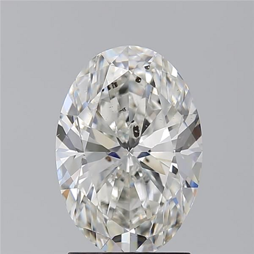 2.2 carat H-SI2 Natūralus Oval Deimantas (1)
