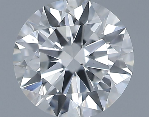 0.57 carat F-SI1 Excellent cut Natūralus Round Deimantas (1)