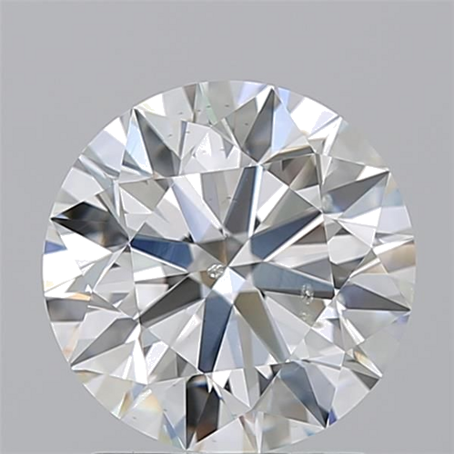 2.01 carat I-SI2 Excellent cut Natūralus Round Deimantas (1)