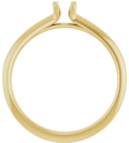 Sužadėtuvių Žiedas „Solitaire“ 10k yellow gold Round 4.1mm (2)