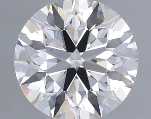 0.44 carat F-VS1 Excellent cut Natūralus Round Deimantas (1)