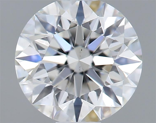0.52 carat F-SI1 Excellent cut Natūralus Round Deimantas (1)