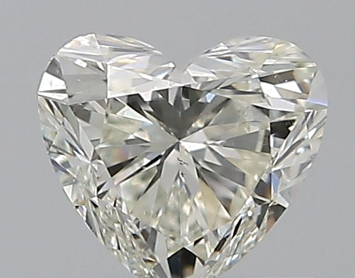 0.51 carat K-SI1 Natūralus Heart Deimantas (1)